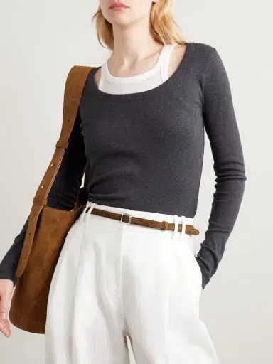 LIÉ STUDIO The Georgia Slim Suede Belt | Thumbnail 2 LIÉ STUDIO The Georgia Slim Suede Belt | Thumbnail 2