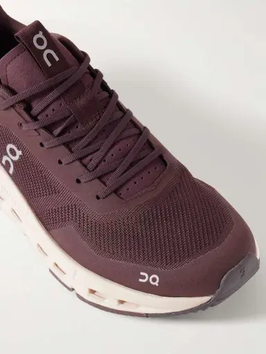 ON Cloudnova Form 2 Felt And Rubber-trimmed Mesh Sneakers | Thumbnail 4