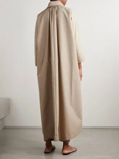 Kallmeyer Tavi Pleated Cotton-blend Twill Trench Coat | Thumbnail 4 Kallmeyer Tavi Pleated Cotton-blend Twill Trench Coat | Thumbnail 4