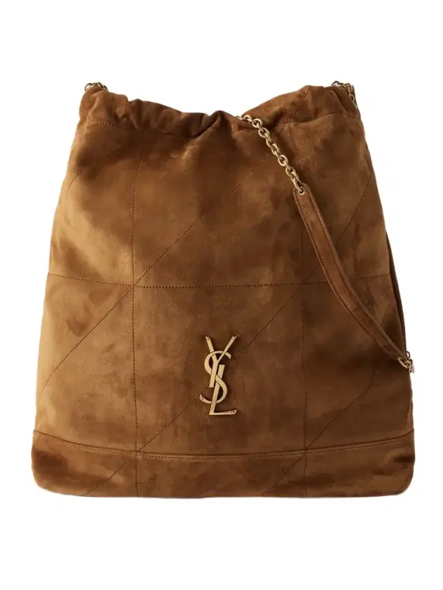 Jamie Quilted Suede Shoulder Bag