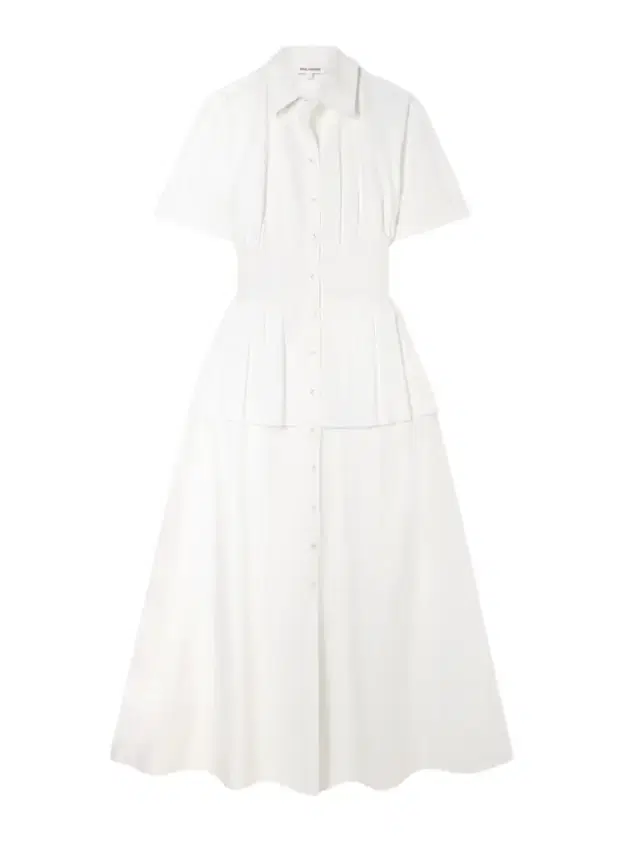 Boogie Woogie Bugle Boy Cotton-poplin Maxi Shirt Dress
