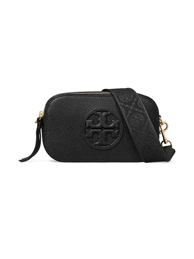 Tory Burch Women's Mini Miller Leather Crossbody Bag - Black