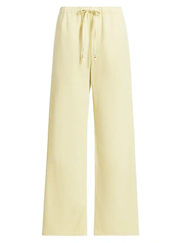 rag & bone Women's Ultra Featherweight Logan Beach Pants - Pastel Yellow