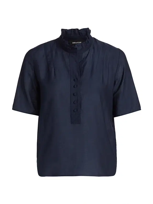 Women's Topher Tomboy Blouse - Encre