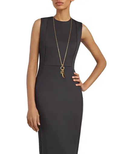 Chloé Women's Charms Goldtone Necklace - Vintage Gold | Thumbnail 2