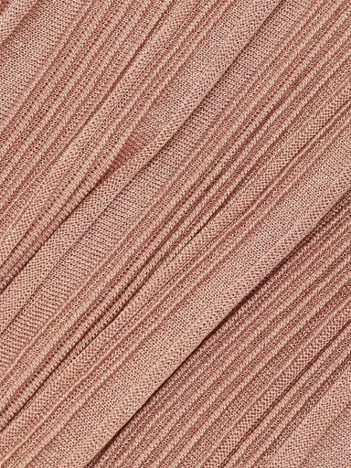 Zimmermann Women's Lucky Metallic Ribbed Top - Metallic Pink | Thumbnail 7