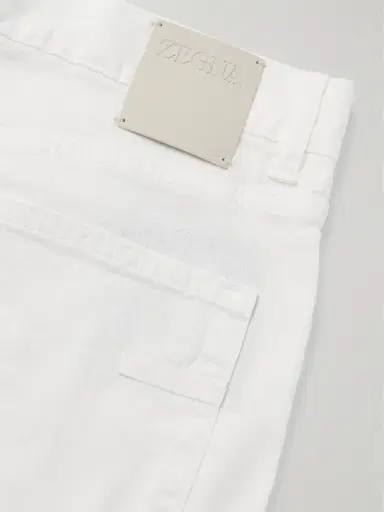 Zegna Roccia Slim-Fit Straight-Leg Garment-Dyed Linen-Blend Trousers - Men | Thumbnail 5