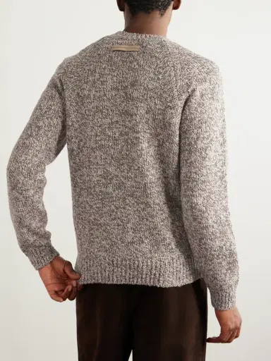 Zegna Cotton Sweater - Men | Thumbnail 4 Zegna Cotton Sweater - Men | Thumbnail 4