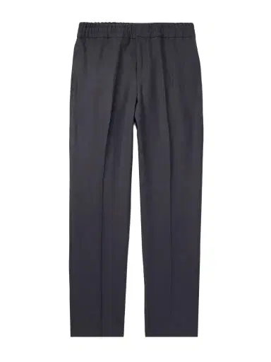 Zegna Straight-Leg Linen-Twill Trousers - Men | Thumbnail 1
