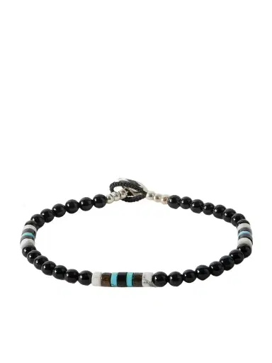Mikia Sterling Silver ulti-Stone Beaded Braceleten | Thumbnail 1