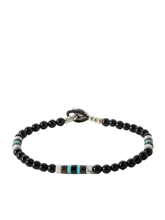 Sterling Silver ulti-Stone Beaded Braceleten Sterling Silver ulti-Stone Beaded Braceleten