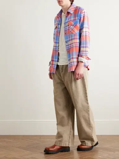 God’s True Cashmere Creator Checked Cashmere Shirt - Men | Thumbnail 2 God’s True Cashmere Creator Checked Cashmere Shirt - Men | Thumbnail 2