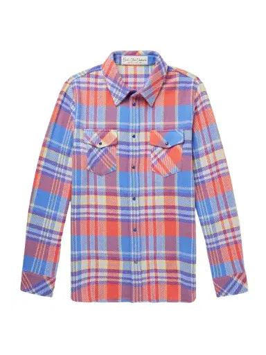God’s True Cashmere Creator Checked Cashmere Shirt - Men | Thumbnail 1 God’s True Cashmere Creator Checked Cashmere Shirt - Men | Thumbnail 1