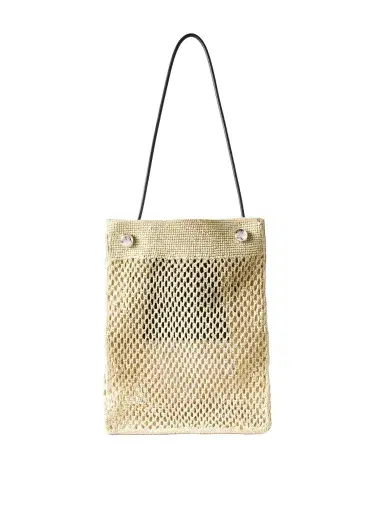 Loewe Paula's Ibiza Leather-Trimmed Raffia Tote Bag - Men | Thumbnail 1 Loewe Paula's Ibiza Leather-Trimmed Raffia Tote Bag - Men | Thumbnail 1