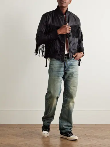 RRL Straight-Leg Distressed Jeans - Men | Thumbnail 2 RRL Straight-Leg Distressed Jeans - Men | Thumbnail 2