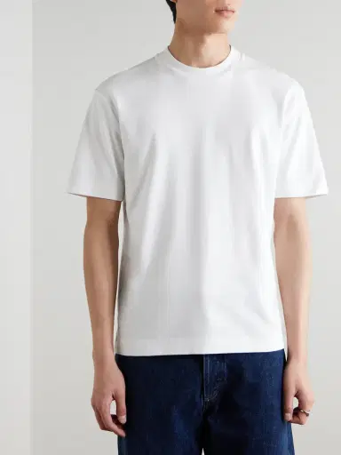 Sunspel Supima Cotton-Jersey T-Shirt - Men | Thumbnail 3