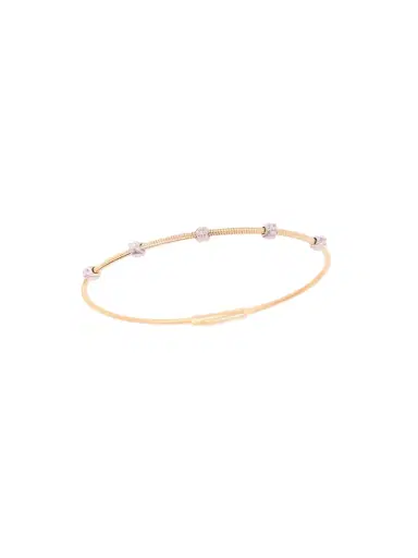 Wish Fine Jewelry 14K Gold Bangle Bracelet | Thumbnail 1