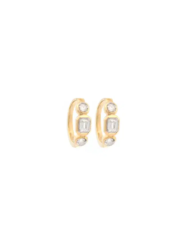 Wish Fine Jewelry Earrings   D:0.186|DEM:0.304 14KT YG