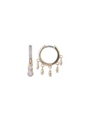 Wish Fine Jewelry Earrings D:0.697 14KT YELLOW | Thumbnail 1