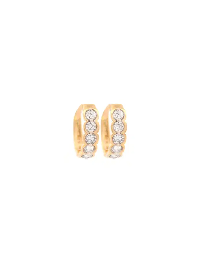 Wish Fine Jewelry Earrings   D:0.947 14KT YELLOW GOLD