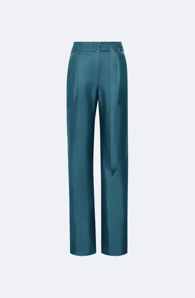 LAPOINTE Silky Twill Belted Pant | Thumbnail 3 LAPOINTE Silky Twill Belted Pant | Thumbnail 3