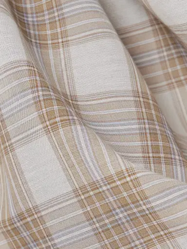 Kallmeyer Naia Draped Checked Voile Top | Thumbnail 5