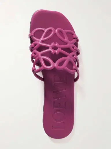 Loewe + Paula's Ibiza Petal Anagram Leather Slides | Thumbnail 5 Loewe + Paula's Ibiza Petal Anagram Leather Slides | Thumbnail 5