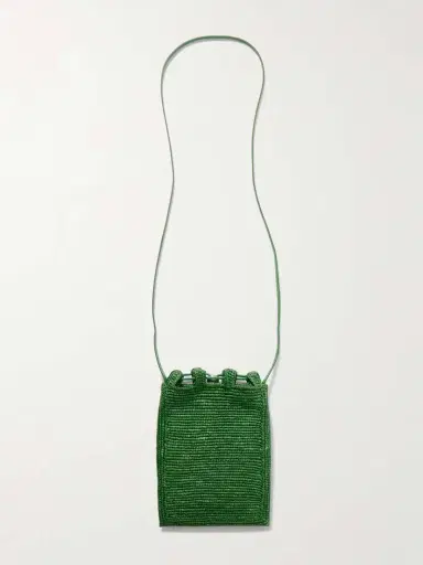 Loewe + Paula's Ibiza Embellished Raffia Shoulder Bag | Thumbnail 3