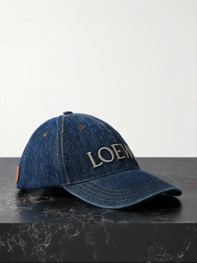 + Paula's Ibiza Embroidered Denim Baseball Cap