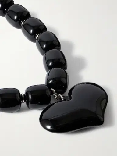 Julietta Amore Silver-tone Resin Necklace | Thumbnail 4 Julietta Amore Silver-tone Resin Necklace | Thumbnail 4