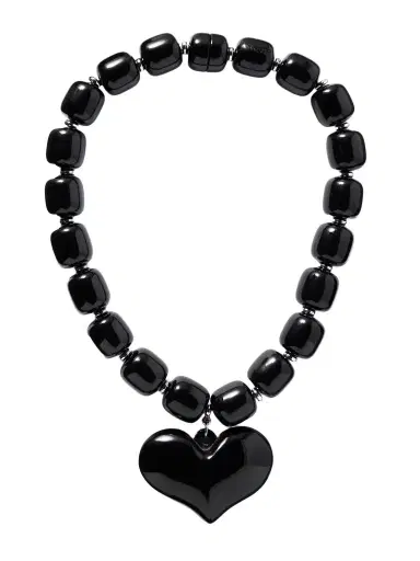 Julietta Amore Silver-tone Resin Necklace | Thumbnail 1 Julietta Amore Silver-tone Resin Necklace | Thumbnail 1