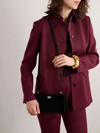 Métier Ease Suede Clutch | Thumbnail 6 Métier Ease Suede Clutch | Thumbnail 6