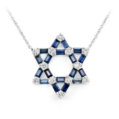 Wish Fine Jewelry 14KW C:1.63CTD:0.58CT6.5GR - AZUL