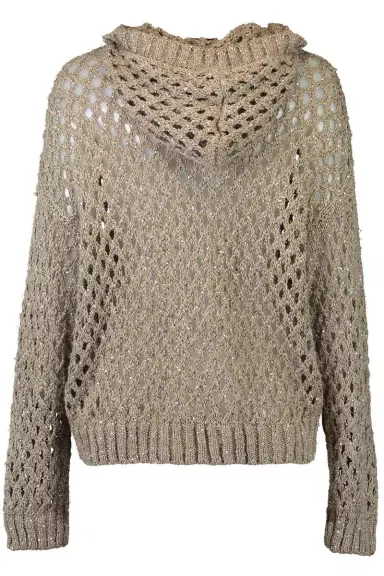 Brunello Cucinelli Sparkling Zip Cardigan | Thumbnail 5