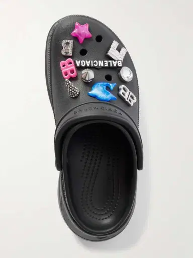Balenciaga + Crocs™ Embellished Rubber Mules | Thumbnail 5 Balenciaga + Crocs™ Embellished Rubber Mules | Thumbnail 5