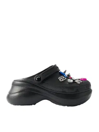Balenciaga + Crocs™ Embellished Rubber Mules | Thumbnail 1 Balenciaga + Crocs™ Embellished Rubber Mules | Thumbnail 1