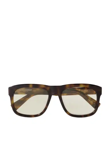 Saint Laurent Eyewear Square-frame Tortoiseshell Acetate Sunglasses | Thumbnail 1 Saint Laurent Eyewear Square-frame Tortoiseshell Acetate Sunglasses | Thumbnail 1