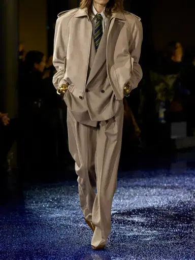 Saint Laurent Double-breasted Wool Suit Jacket | Thumbnail 5 Saint Laurent Double-breasted Wool Suit Jacket | Thumbnail 5