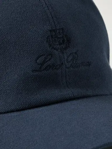 Loro Piana Logo-Embroidered Cotton-Piqué Baseball Cap - Men | Thumbnail 4 Loro Piana Logo-Embroidered Cotton-Piqué Baseball Cap - Men | Thumbnail 4