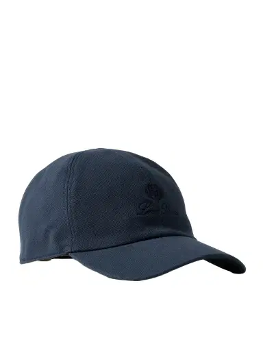 Loro Piana Logo-Embroidered Cotton-Piqué Baseball Cap - Men | Thumbnail 1 Loro Piana Logo-Embroidered Cotton-Piqué Baseball Cap - Men | Thumbnail 1