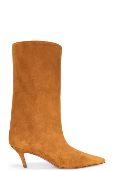 AMINA MUADDI Fiona Suede 60 Boot | Thumbnail 1 AMINA MUADDI Fiona Suede 60 Boot | Thumbnail 1