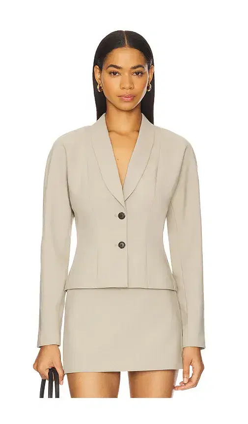 EAVES Liah Blazer Top