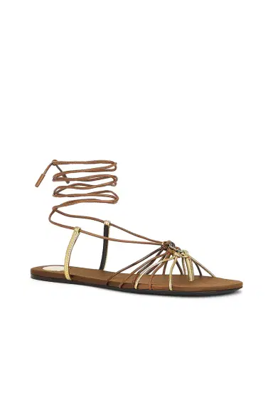 Saint Laurent Bridget Flat Sandal | Thumbnail 2 Saint Laurent Bridget Flat Sandal | Thumbnail 2