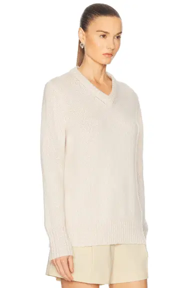 Jenni Kayne Cashmere Kate V Neck Sweater | Thumbnail 2