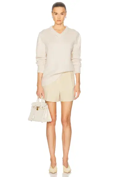 Jenni Kayne Cashmere Kate V Neck Sweater | Thumbnail 4