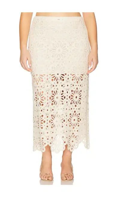 L'Academie Shay Midi Skirt | Thumbnail 2