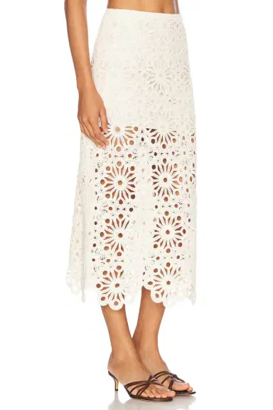 L'Academie Shay Midi Skirt | Thumbnail 5