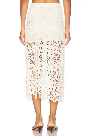 L'Academie Shay Midi Skirt | Thumbnail 7