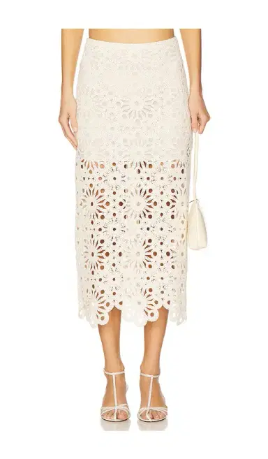 L'Academie Shay Midi Skirt | Thumbnail 1