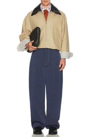 Bottega Veneta Matches Pinstripe Poplin Shirt | Thumbnail 5